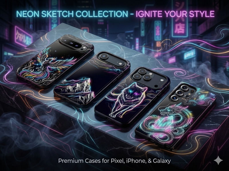 Neon Sketch Series | Samsung Galaxy