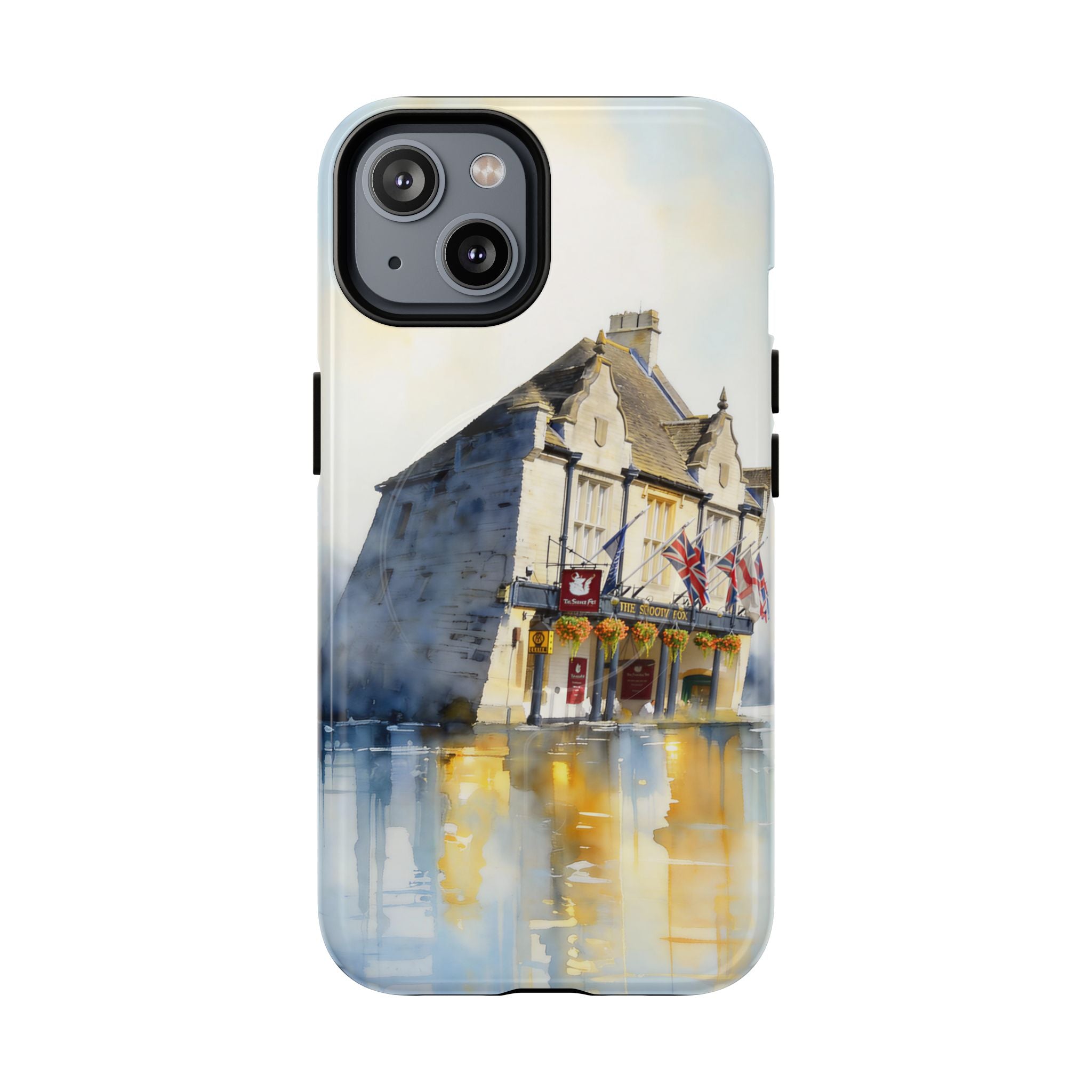 English Village Hotel Aesthetic MagSafe iPhone Case