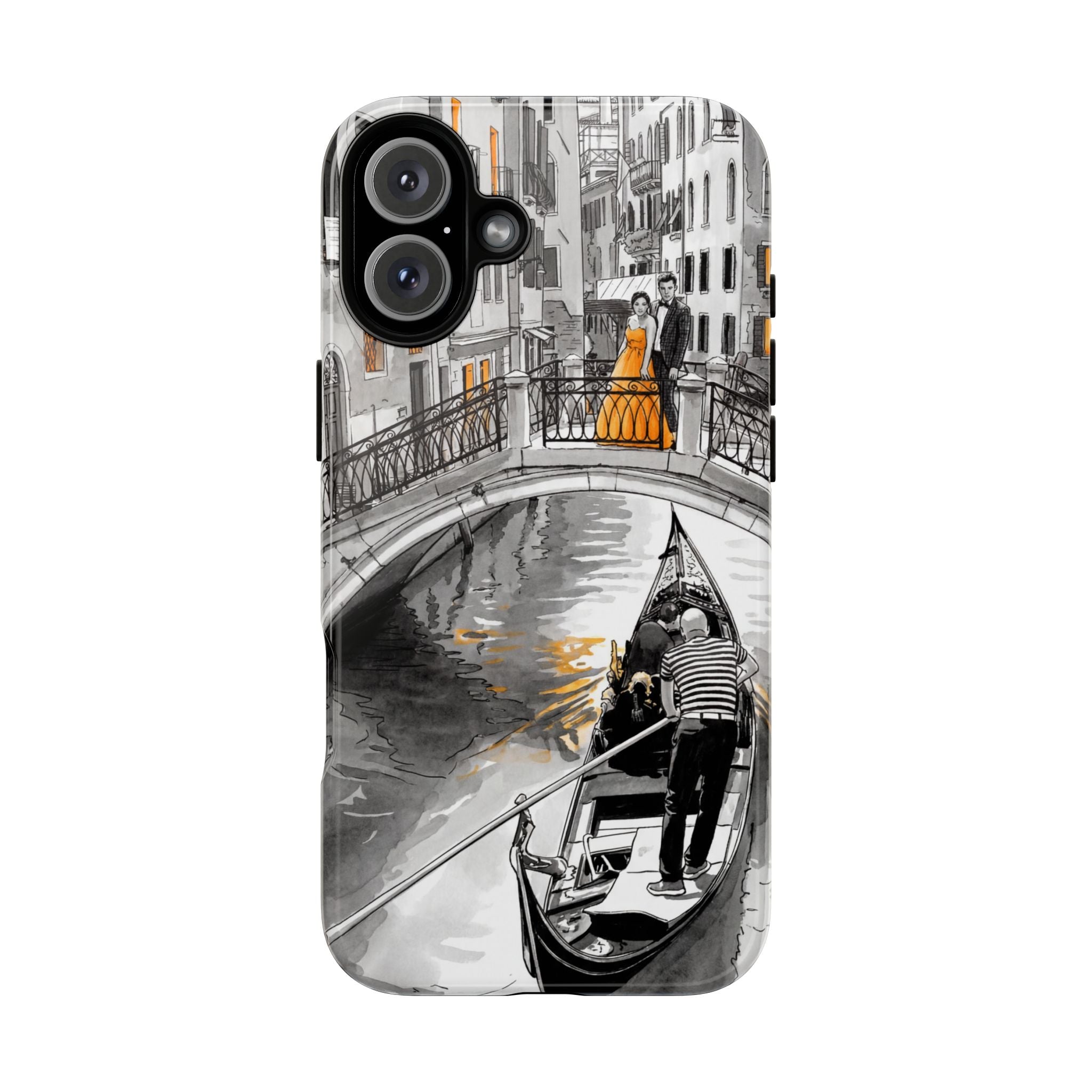 Venice Gondola iPhone Case | Romantic Canal Scene Protective Case