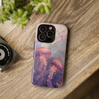 Jellyfish iPhone Case | Stained Glass Ocean iPhone Case