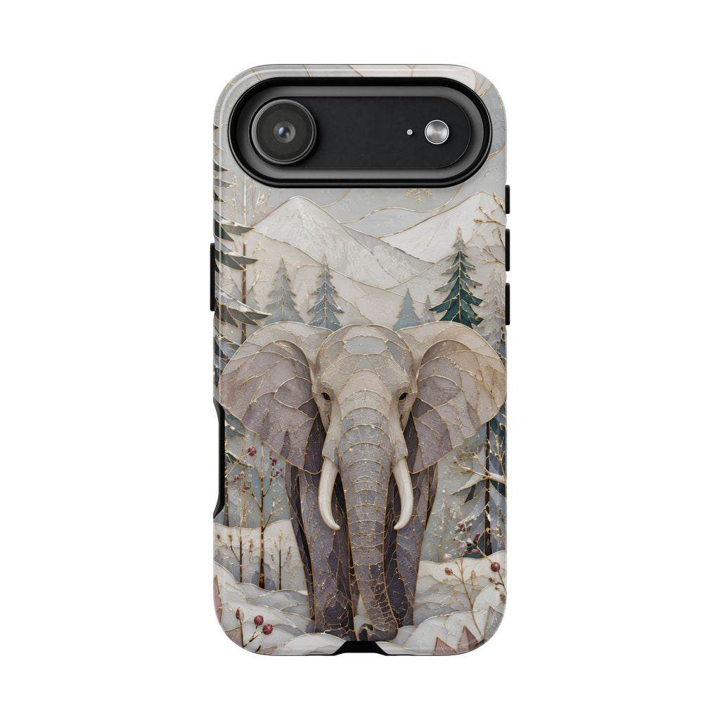Elephant iPhone Case | Winter Forest iPhone Case
