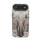 Elephant iPhone Case | Winter Forest iPhone Case