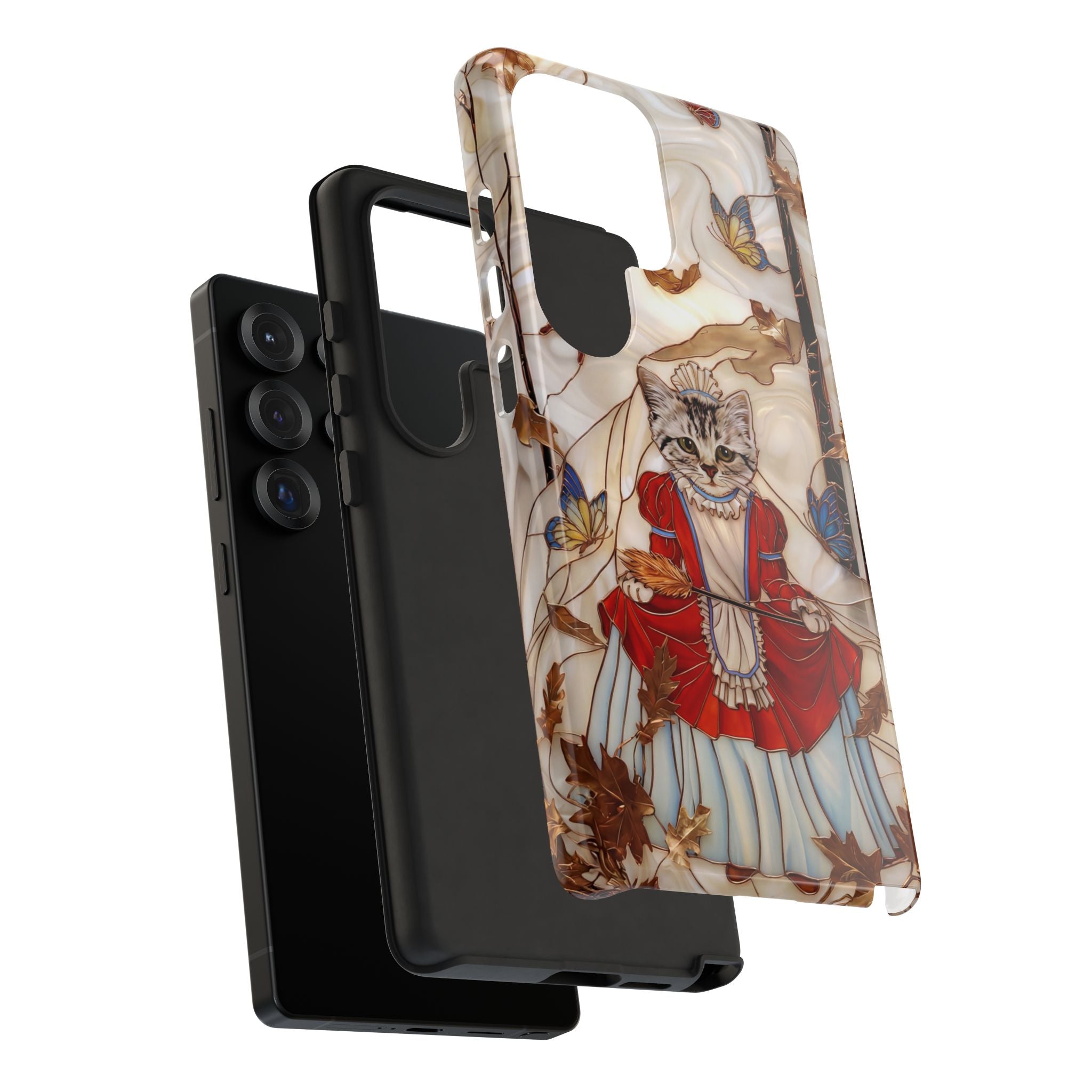 Vintage Cat Princess Samsung Galaxy Case