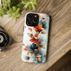 Floral Autumn Leaves Tough iPhone Case