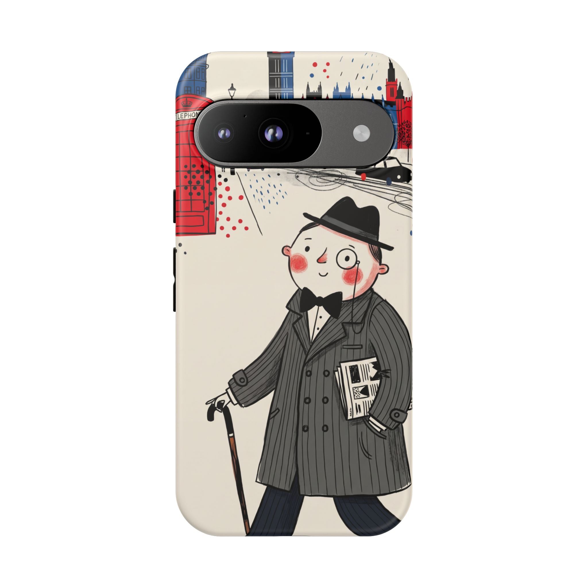 Detective in London Google Pixel Phone Case
