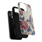 Hummingbird Moon Tough Case — Floral Vintage iPhone Cover