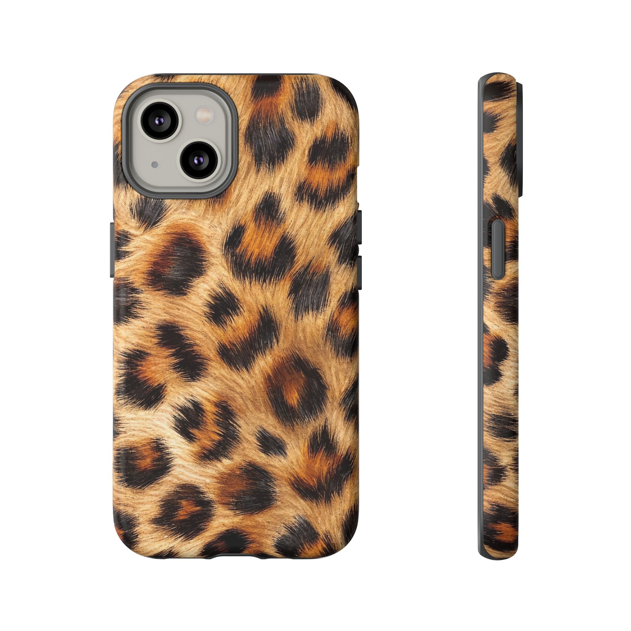 Stylish Leopard Print Tough iPhone Case