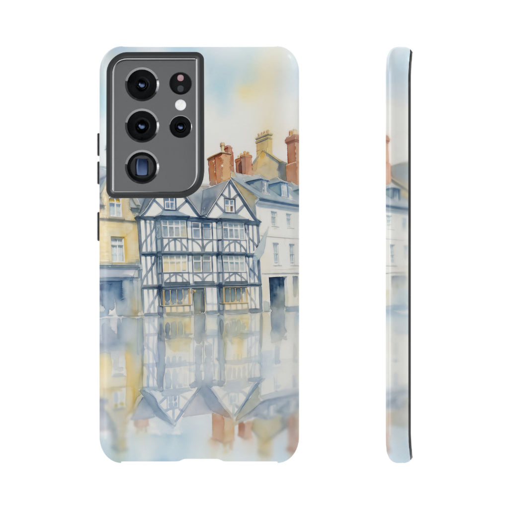 English Tudor Building Aesthetic Samsung Galaxy Phone Case