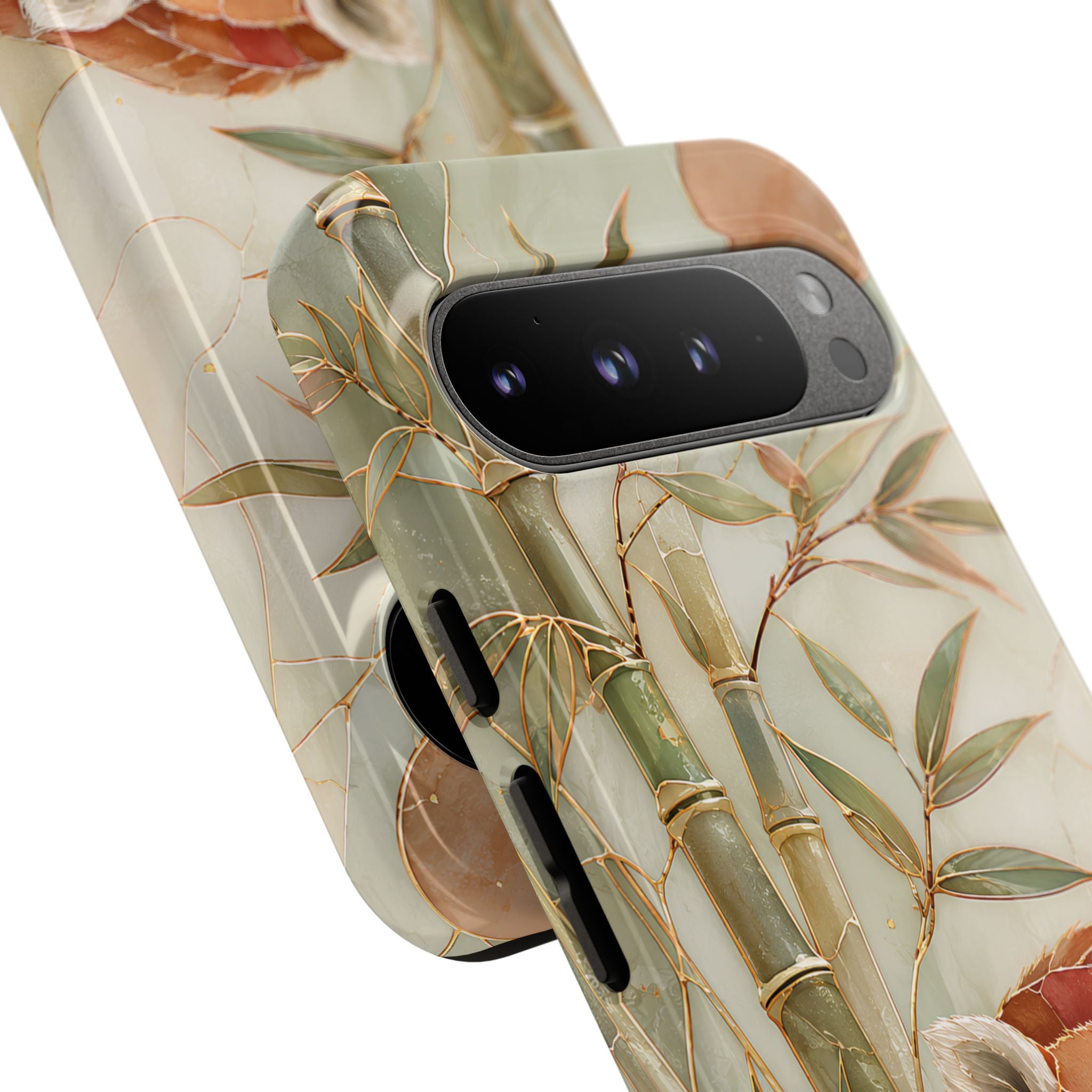 Red Panda Google Pixel Phone Case | Bamboo Forest Phone Case