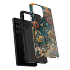 Whimsical Night Village Samsung Galaxy Case