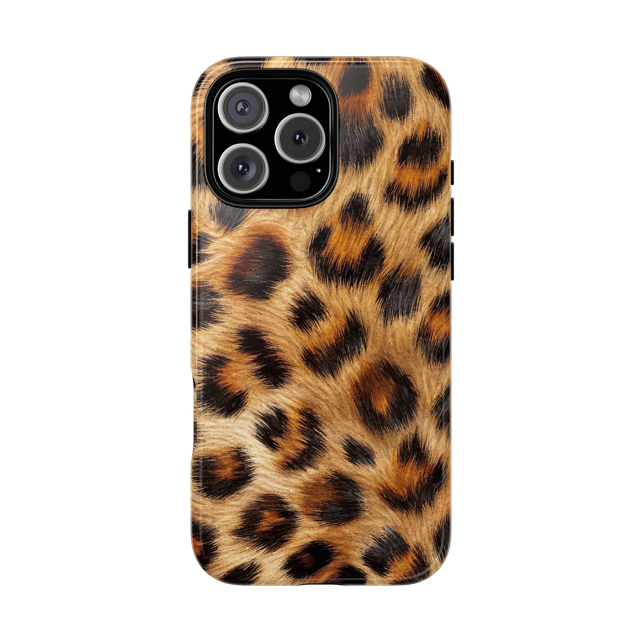Stylish Leopard Print Tough iPhone Case