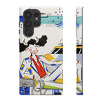 Nautical Cow Graphic Protective Samsung Galaxy Phone Case