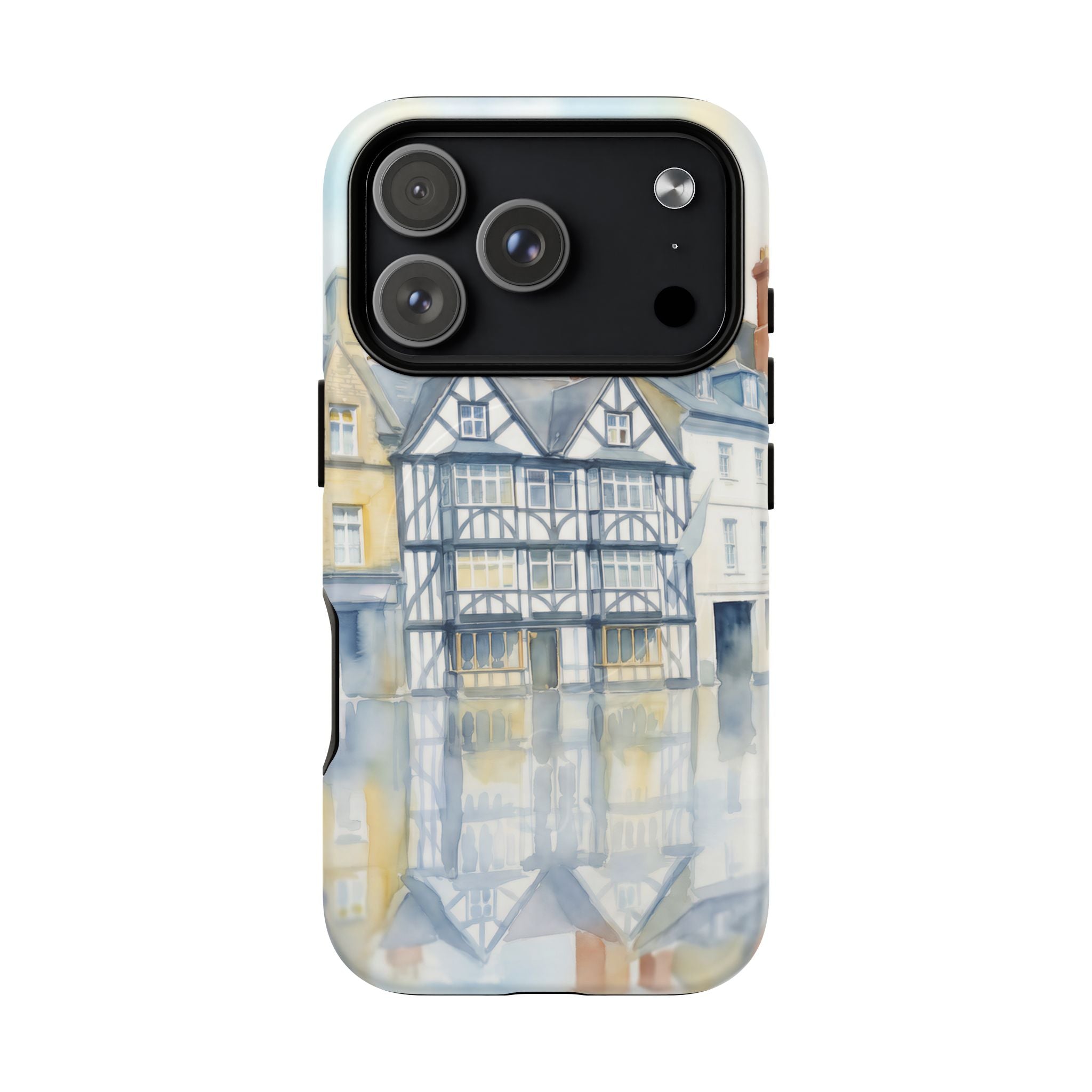 English Tudor Building Aesthetic MagSafe iPhone Case