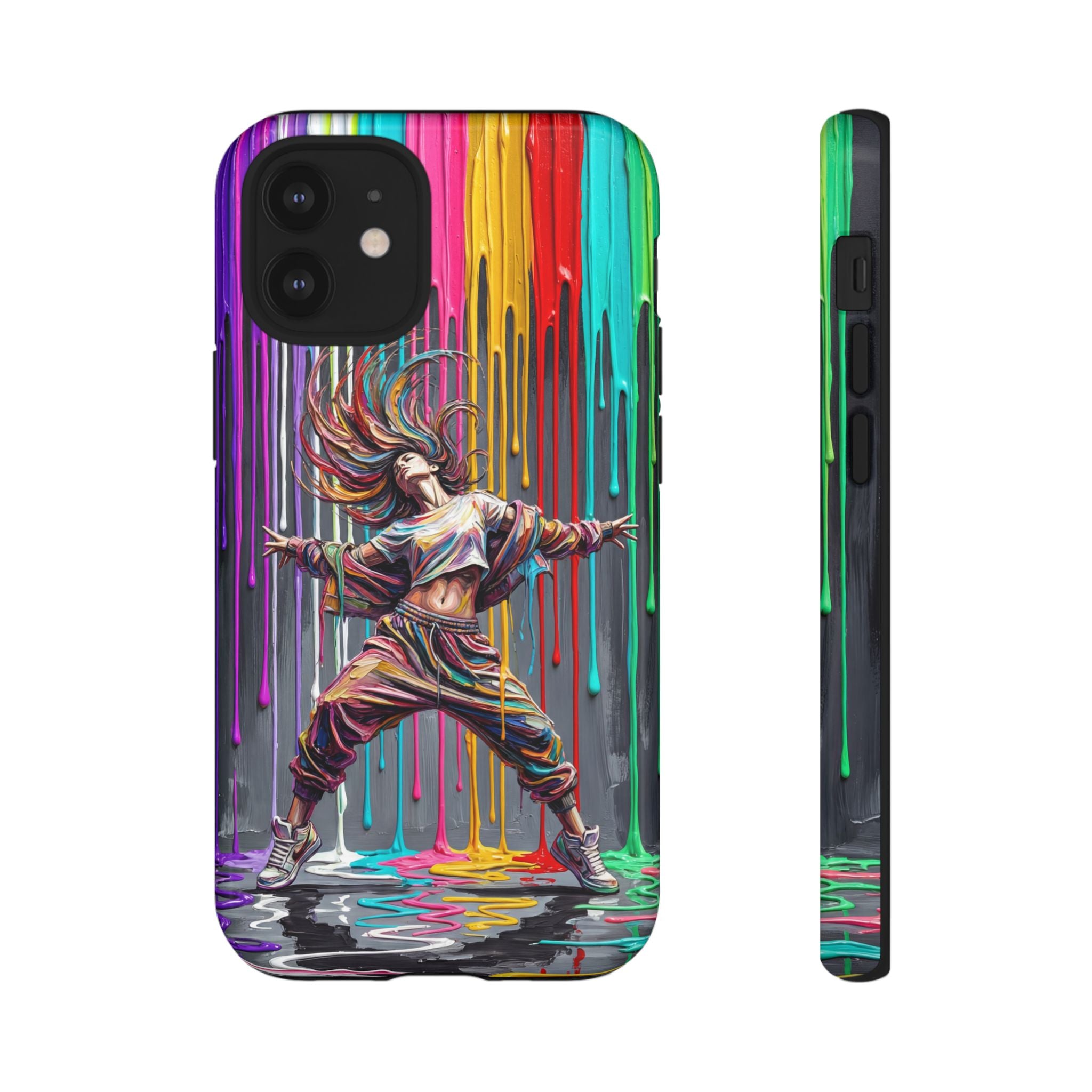 iPhone Case | Colorful Street Dance Drip Design