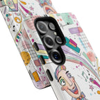 Musical Pianist Samsung Galaxy Phone Case | Colorful Whimsical Piano Art