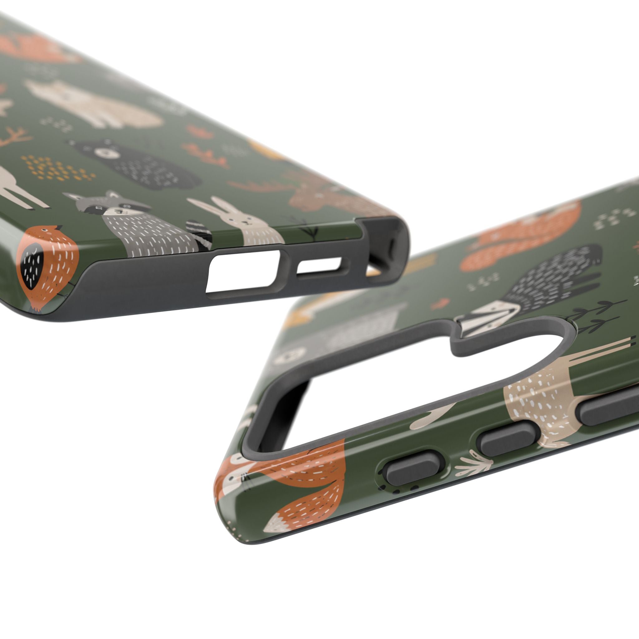 Woodland Animals Samsung Galaxy Phone Case | Forest Creature Art Cover