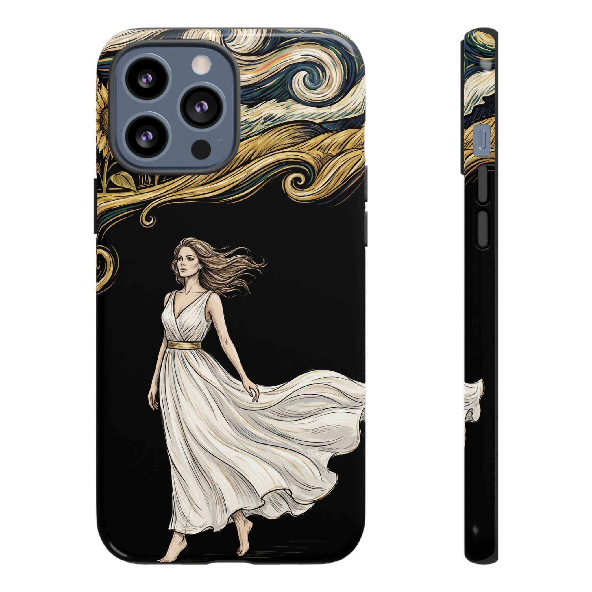 Grecian Muse iPhone Case | Artistic Goddess Protective Case