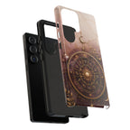 Zodiac Wheel Samsung Galaxy Phone Case | Celestial Astrology Phone Case
