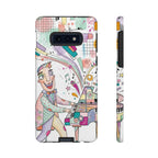 Musical Pianist Samsung Galaxy Phone Case | Colorful Whimsical Piano Art