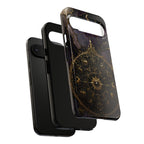 Astrology Wheel Google Pixel Phone Case | Vintage Zodiac Phone Case