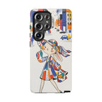 Chic Bunny City Samsung Galaxy Phone Case