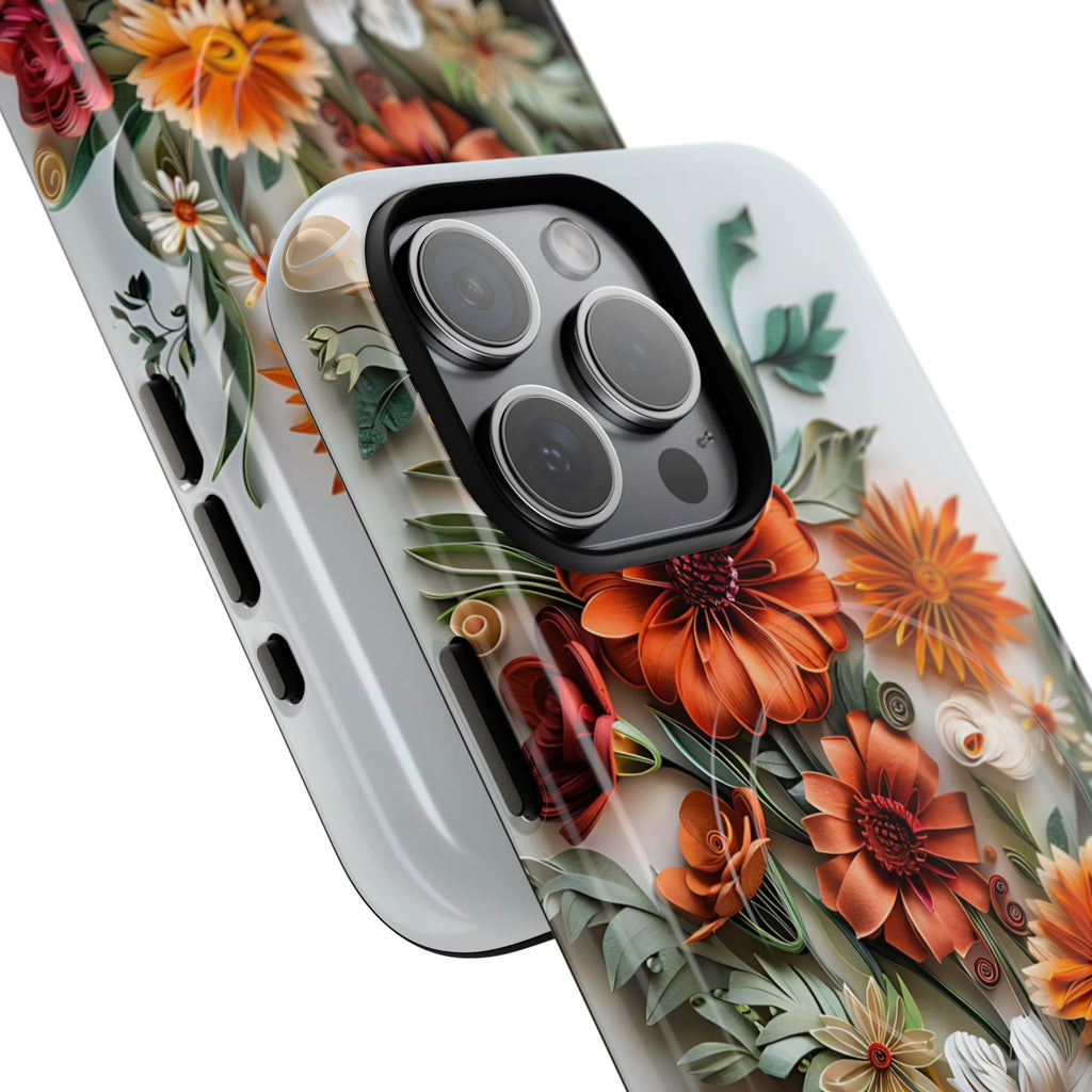 Floral Autumn Bouquet Tough MagSafe Phone Case