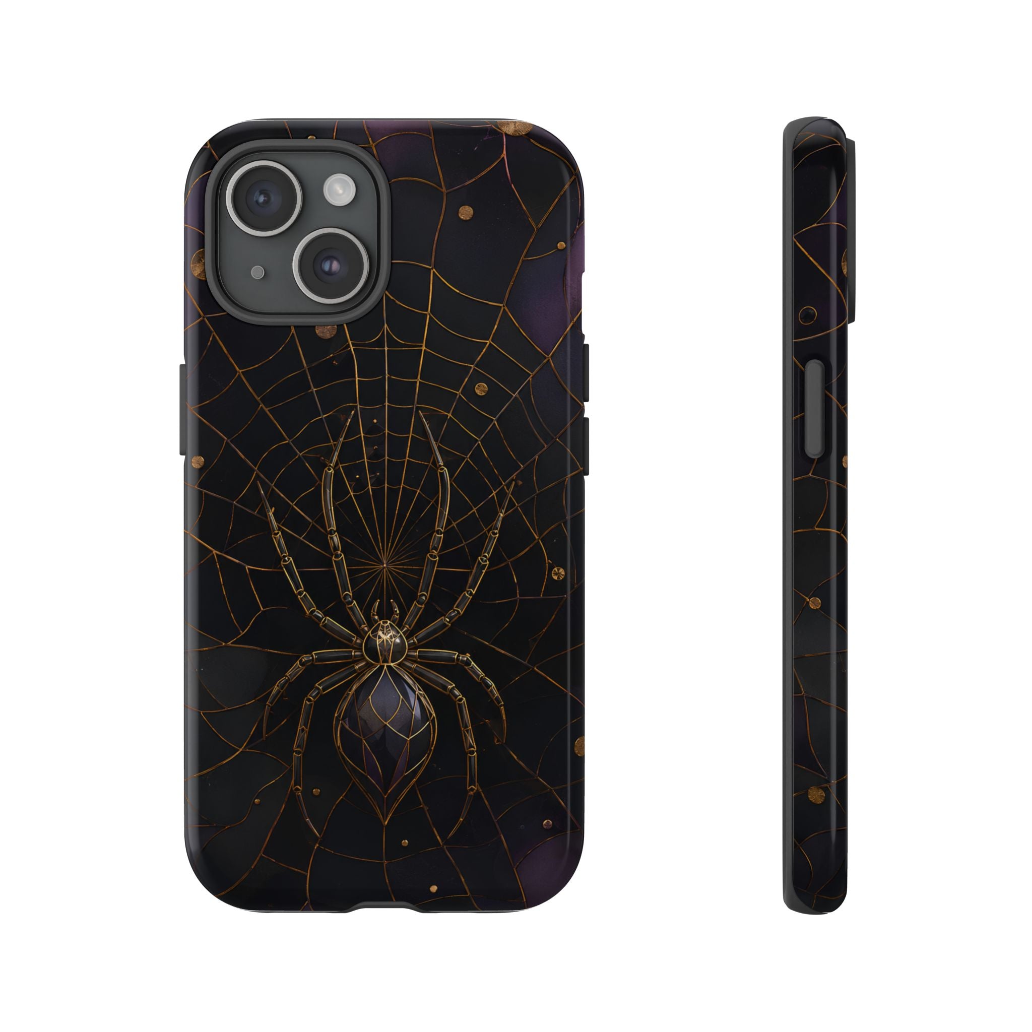 Spider Web iPhone Case | Gothic Spider Art Cover