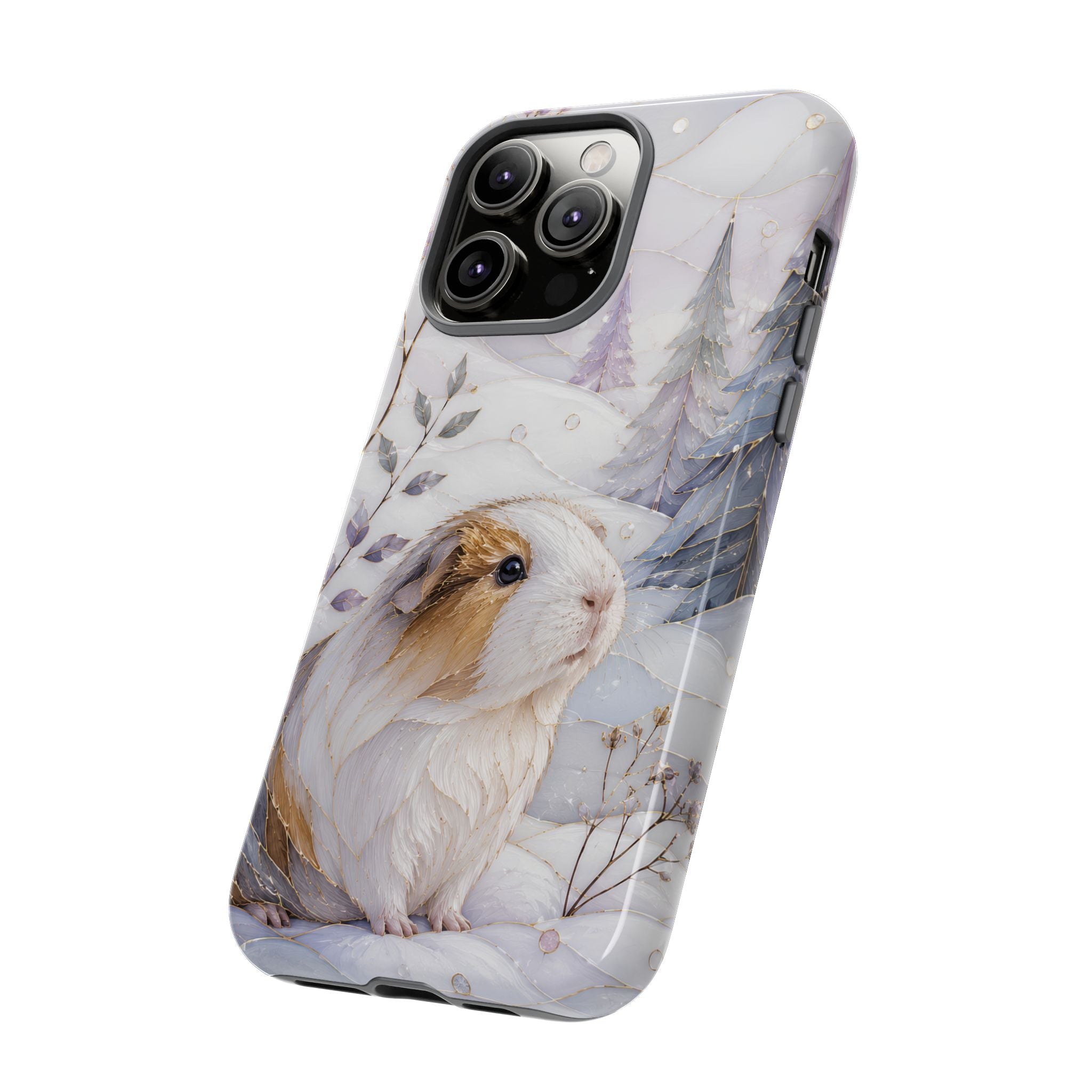 Guinea Pig iPhone Case | Winter Guinea Pig iPhone Case