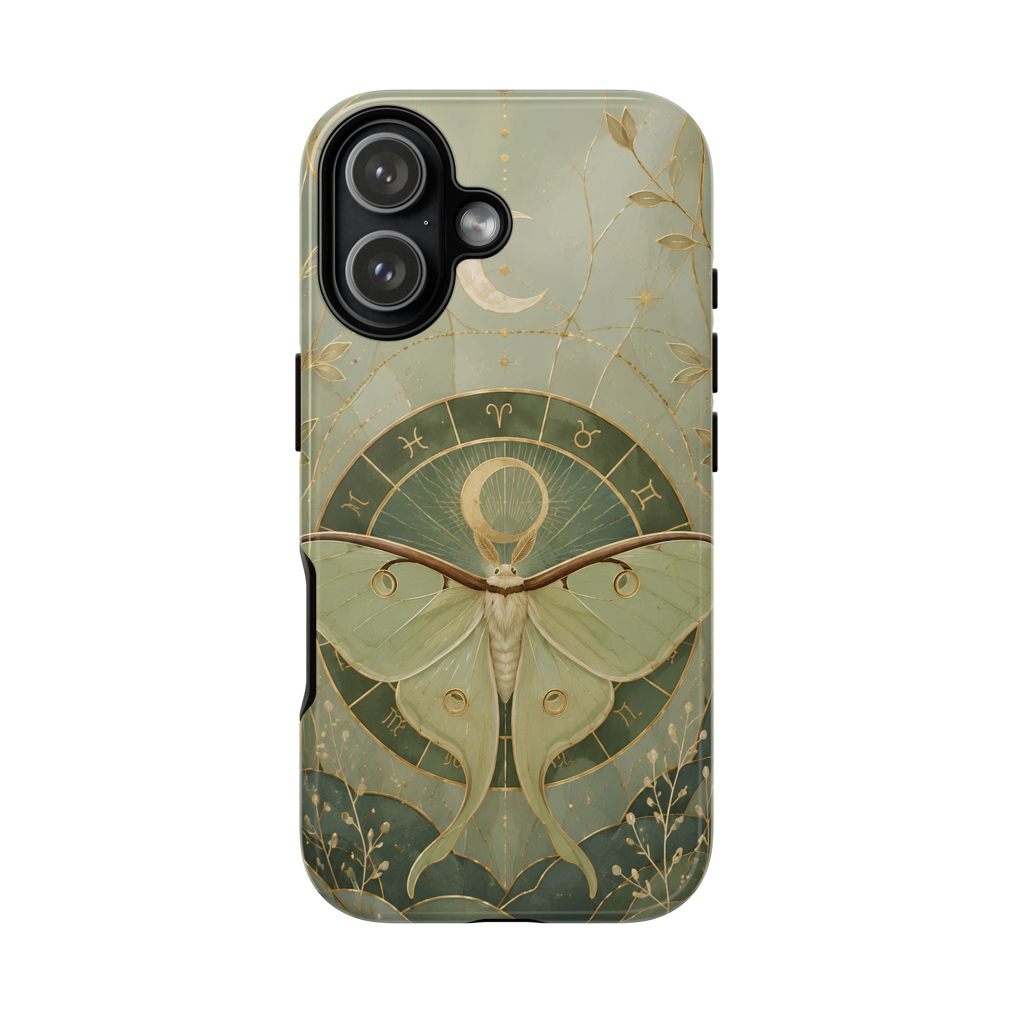 Luna Moth iPhone Case | Celestial Moth iPhone Case