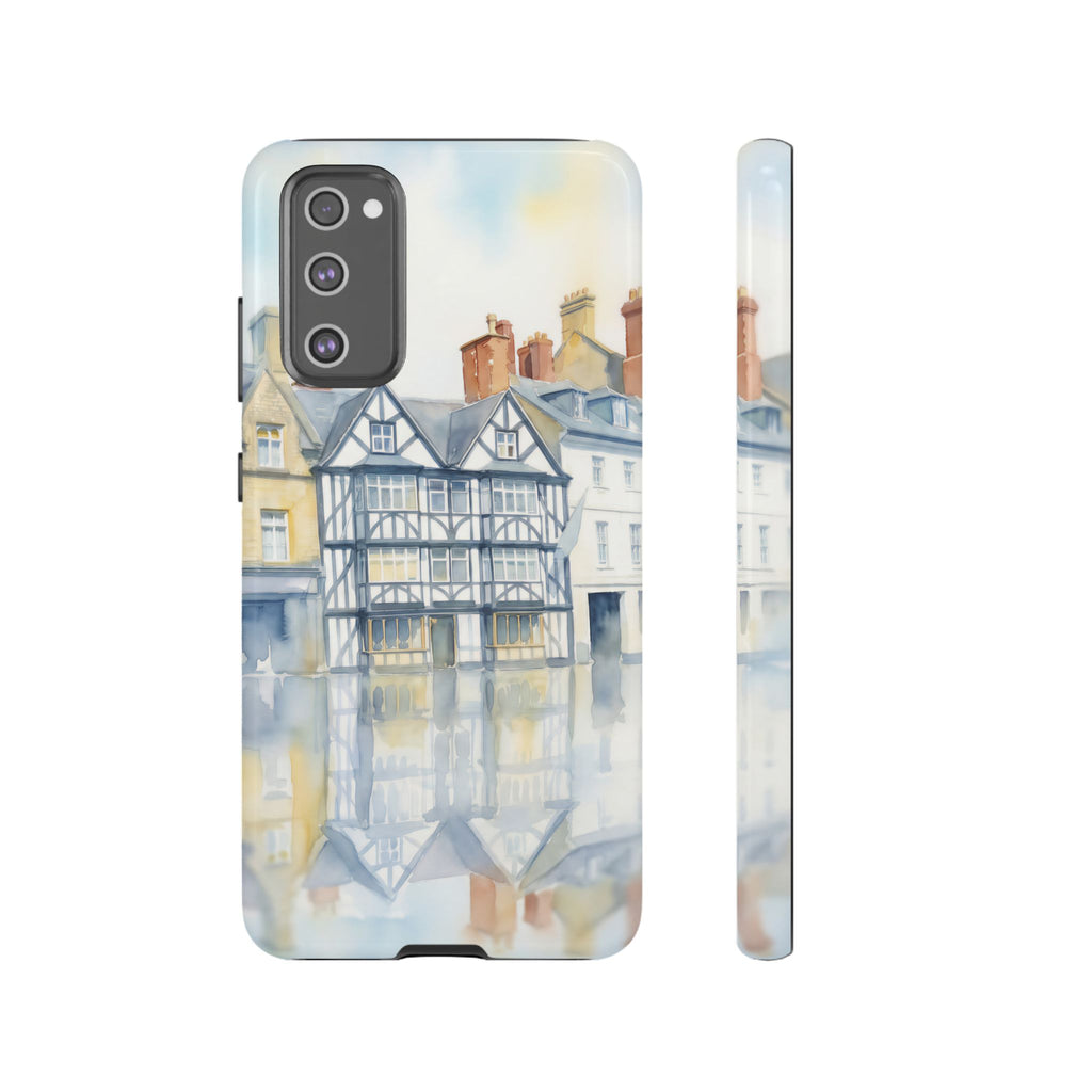 English Tudor Building Aesthetic Samsung Galaxy Phone Case