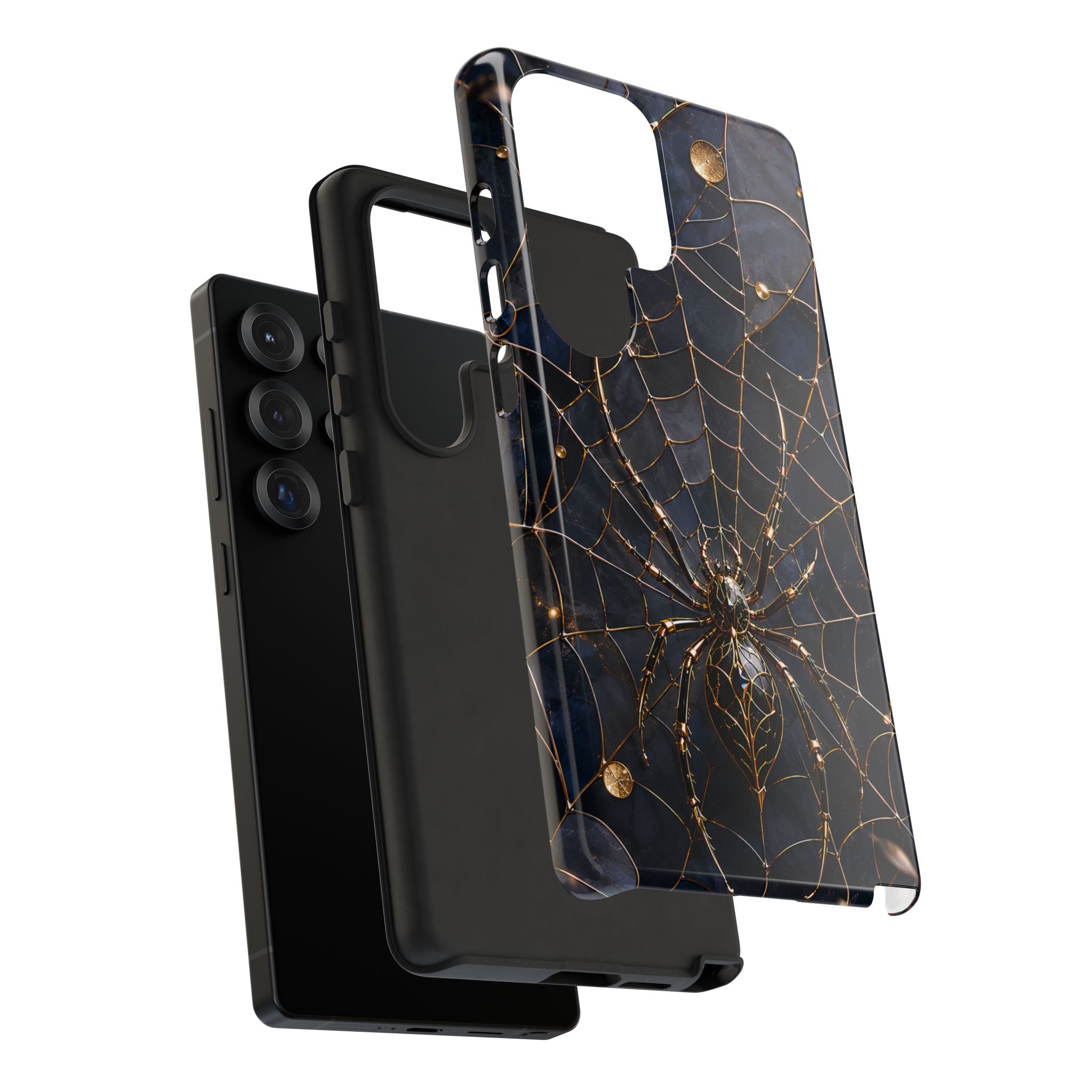 Gothic Spiderweb Samsung Galaxy Phone Case | Dark Academia Cover