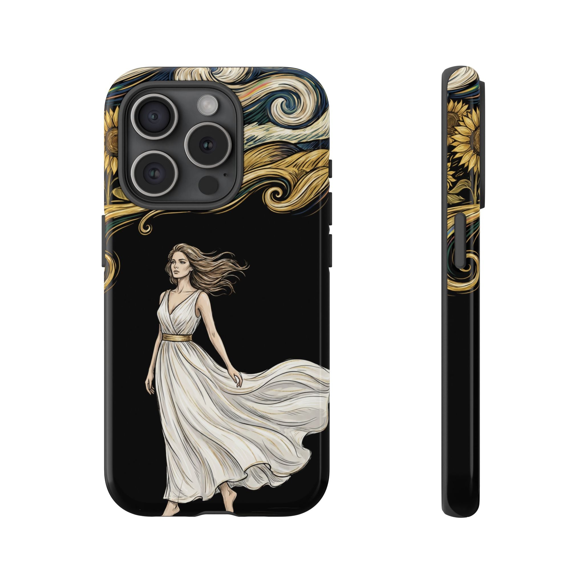 Grecian Muse iPhone Case | Artistic Goddess Protective Case