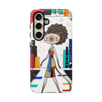 Catwalk City Samsung Galaxy Phone Case | Cute Fashion Cat