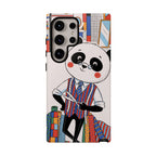 Panda Tailor Samsung Galaxy Phone Case | Cute Seamstress Cartoon