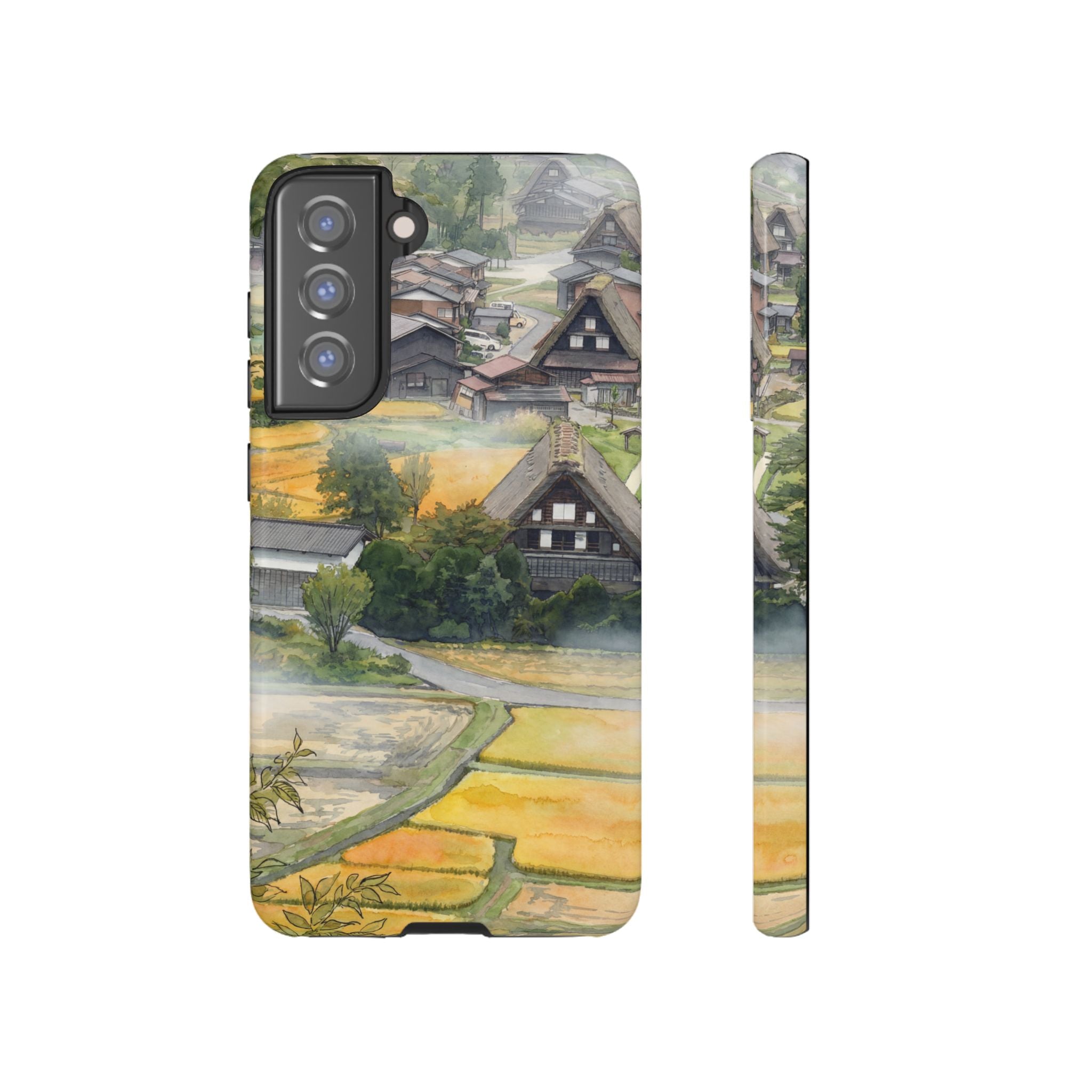 Shirakawa Whisper | Japan Watercolour Samsung Galaxy Phone Case
