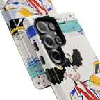 Nautical Cow Graphic Protective Samsung Galaxy Phone Case