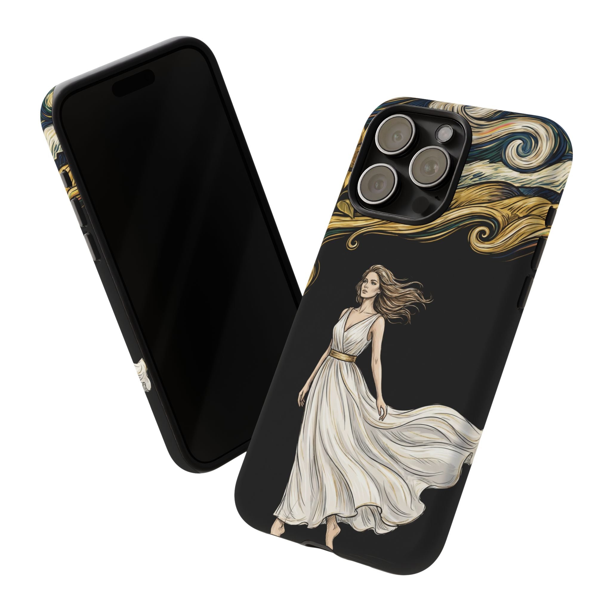 Grecian Muse iPhone Case | Artistic Goddess Protective Case