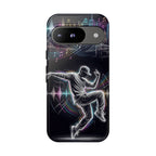 Custodia per telefono Google Pixel Dancer Neon Skyline