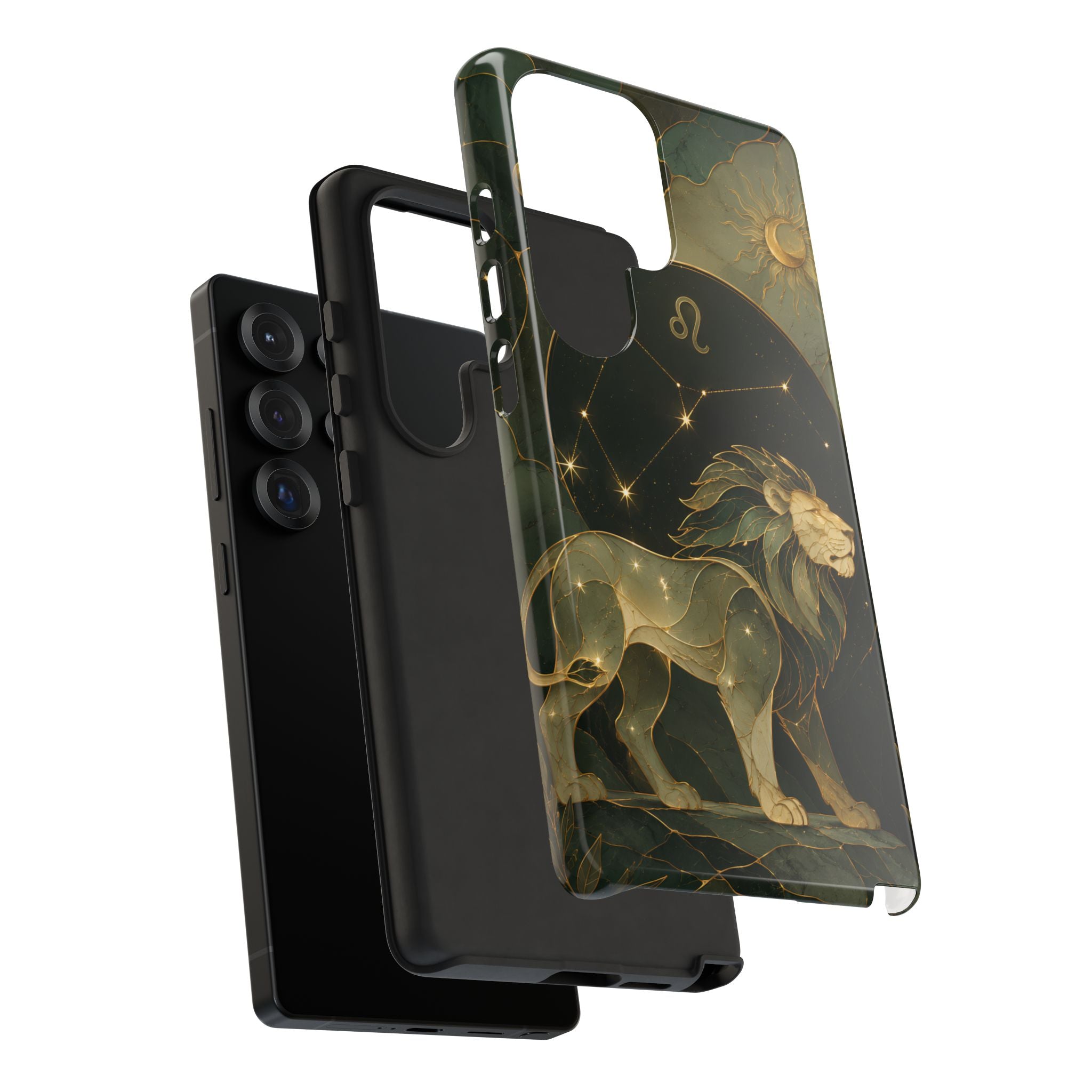 Leo Zodiac Samsung Galaxy Phone Case | Lion Constellation Phone Case