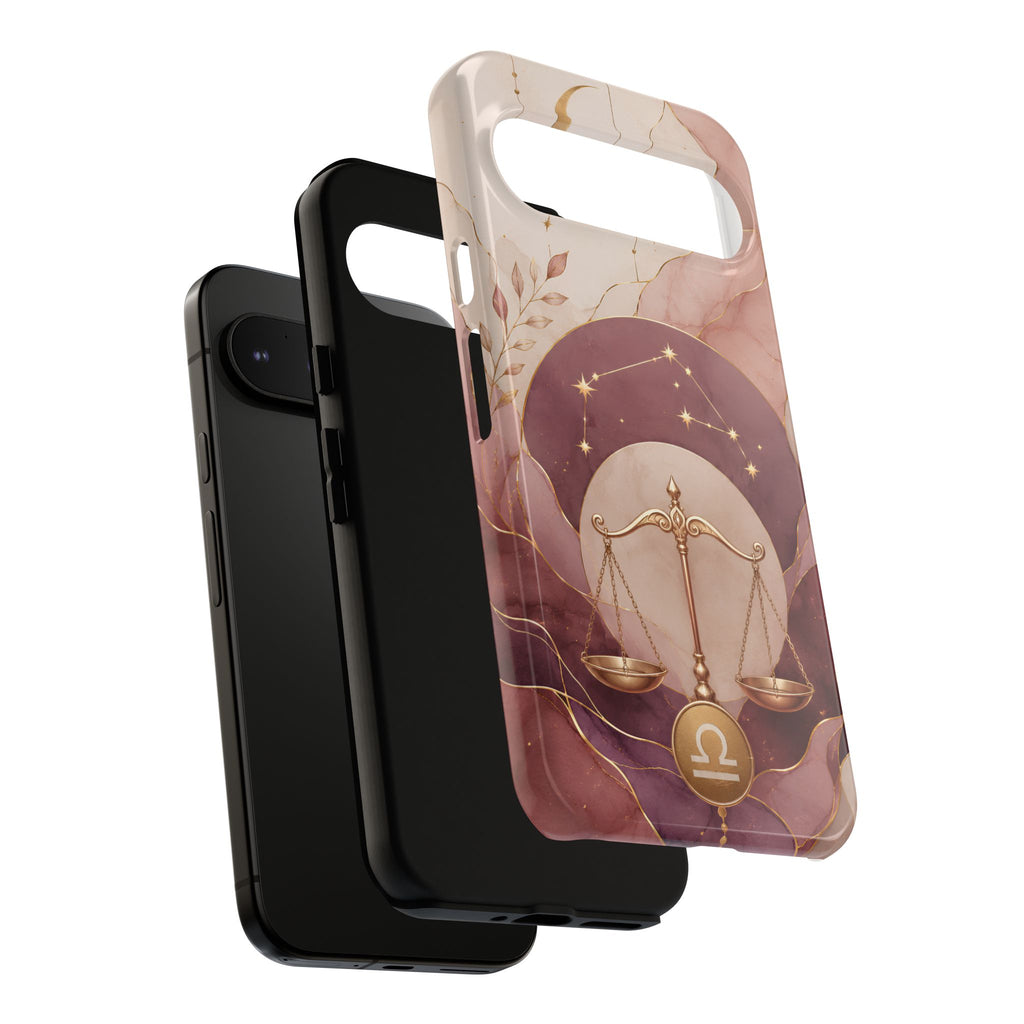 Libra Zodiac Google Pixel Phone Case | Libra Constellation Phone Case
