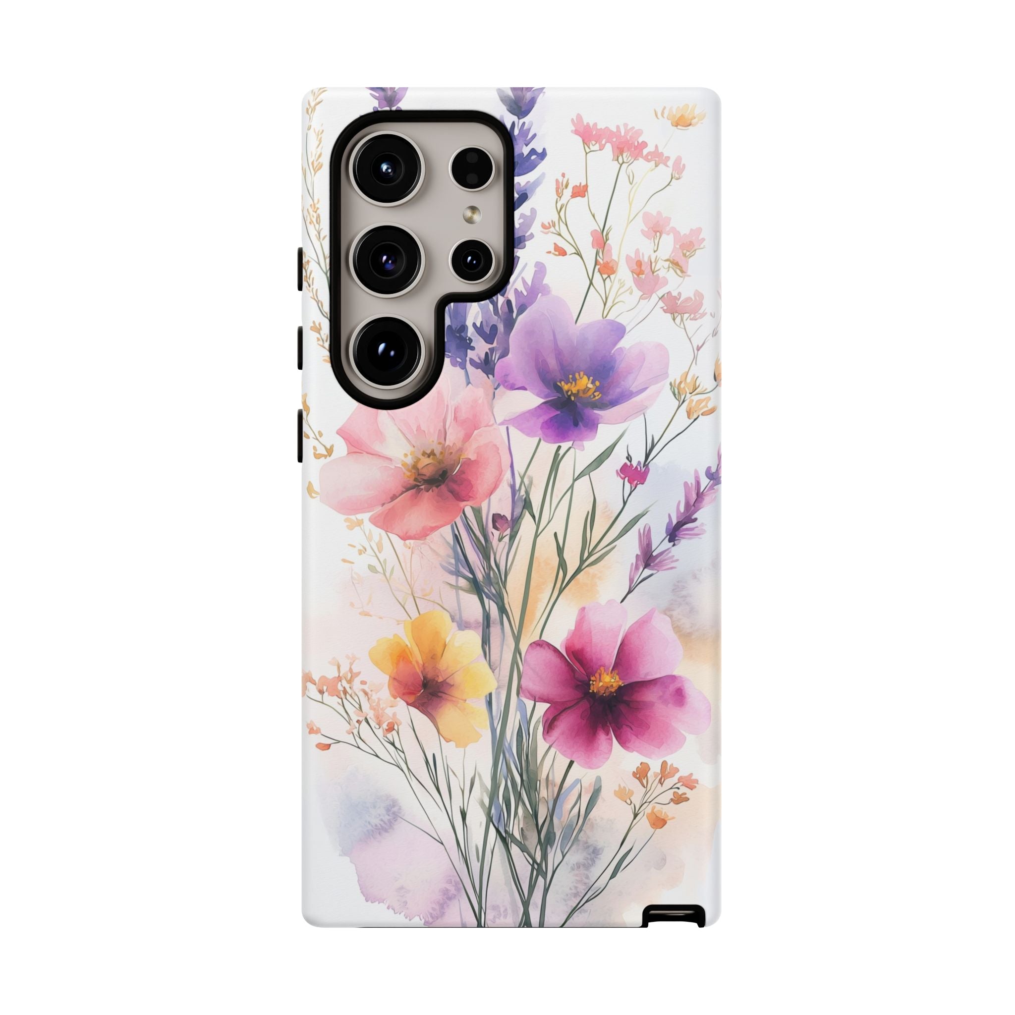Floral Watercolour Samsung Galaxy Case | Pastel Bouquet
