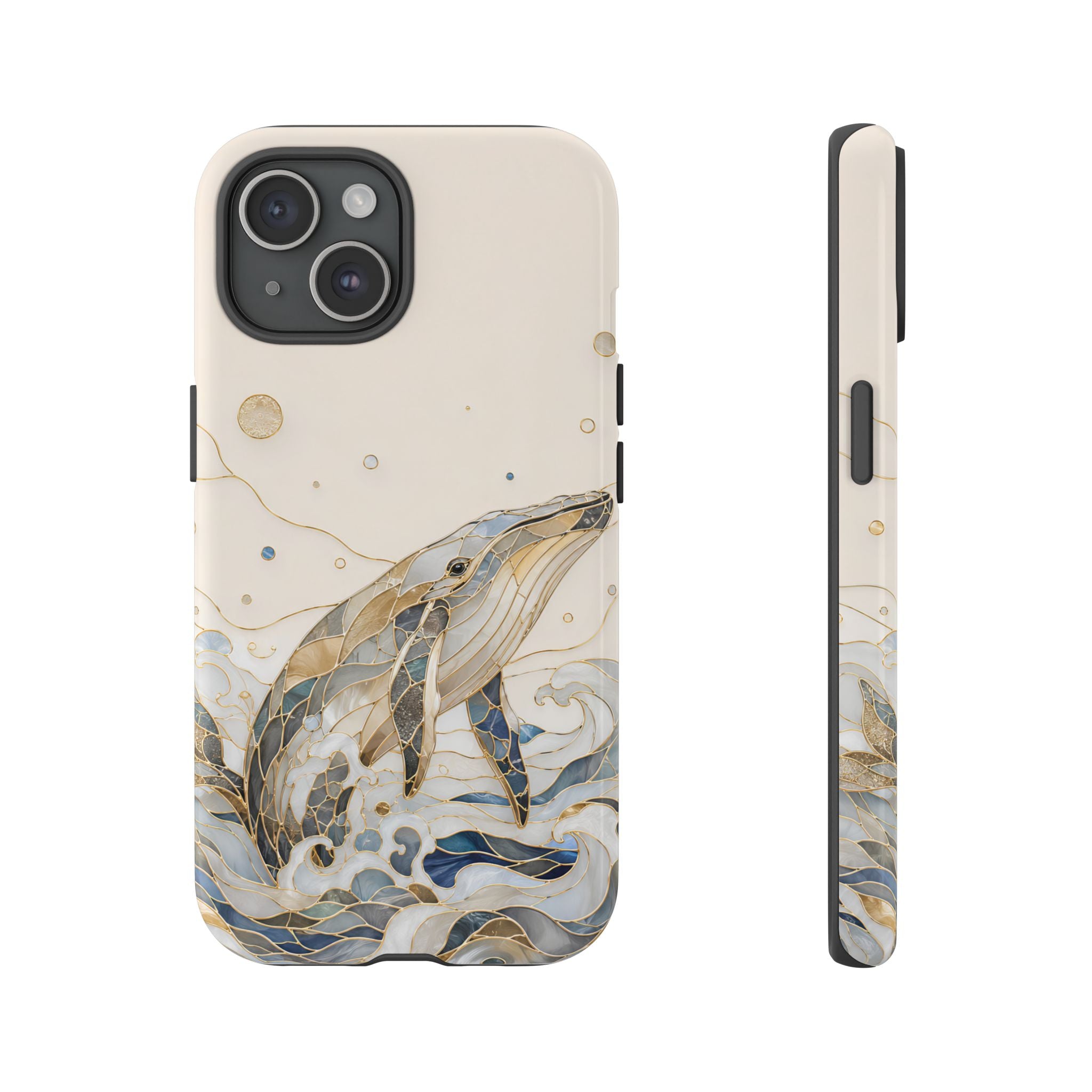 Stained Glass Whale iPhone Case | Ocean iPhone Case