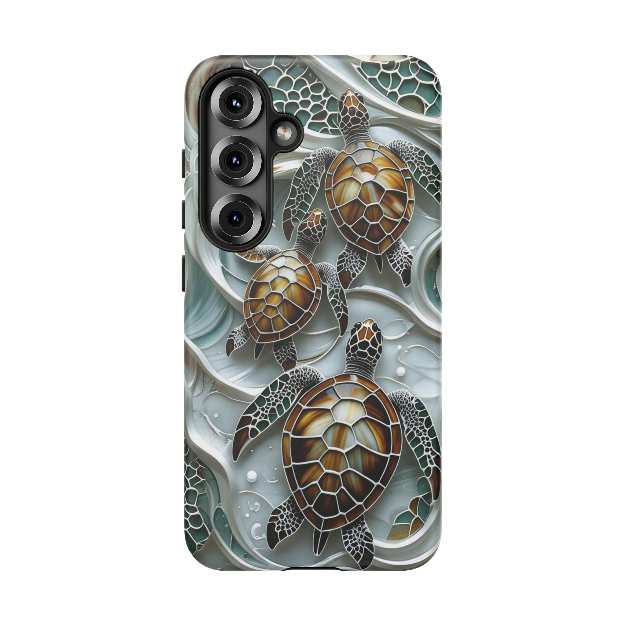 Sea Turtle Samsung Galaxy Case — Ocean Waves Protective Cover