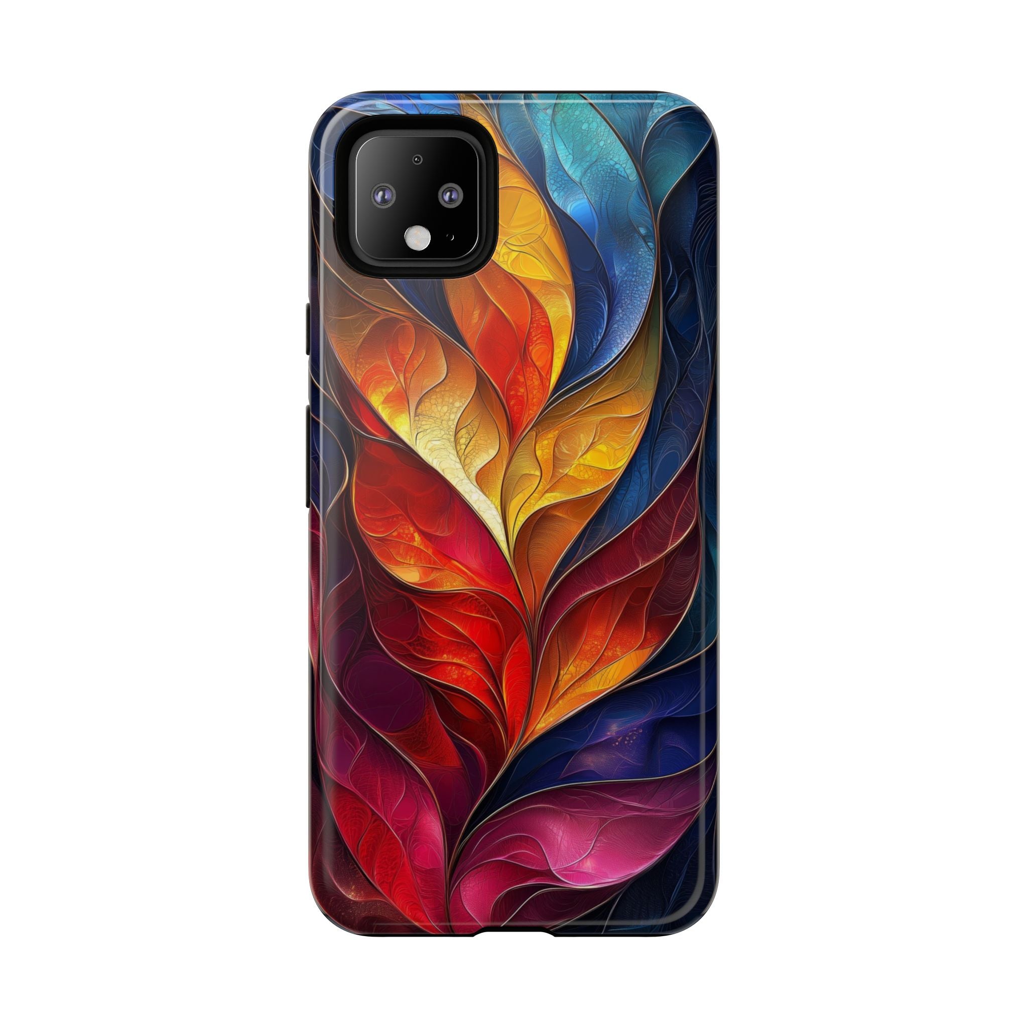 Abstract Colourful Leaf Google Pixel Case
