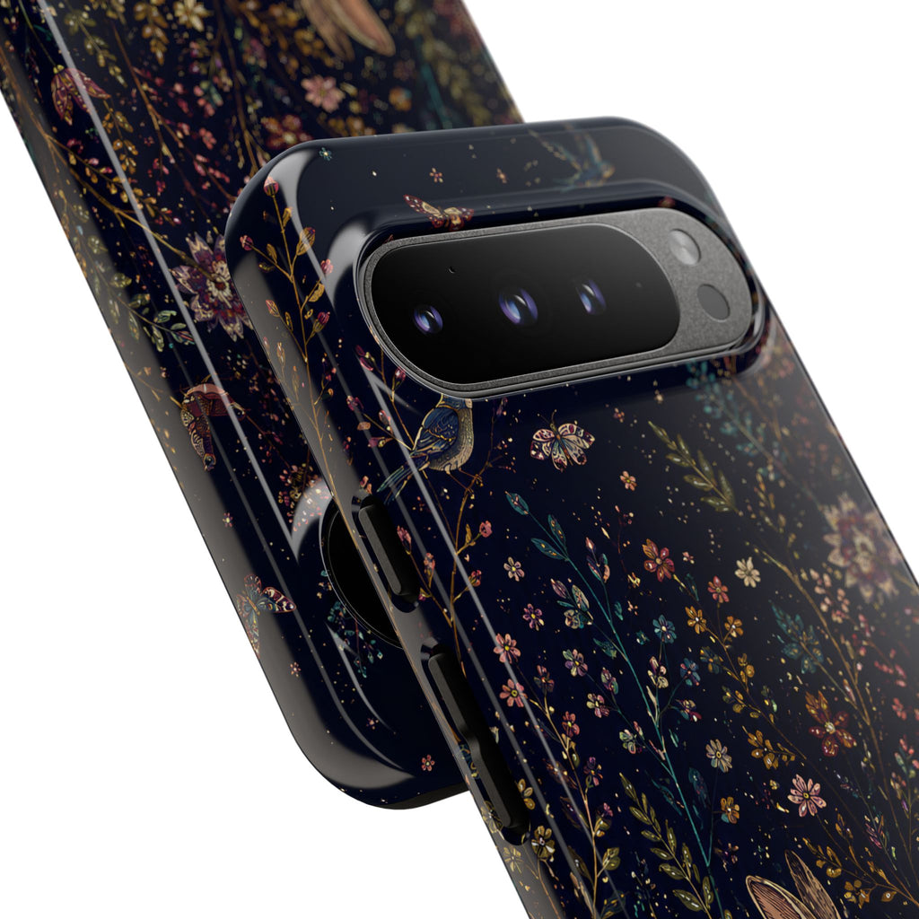 Rabbit Google Pixel Phone Case | Woodland Bunny Art Cover