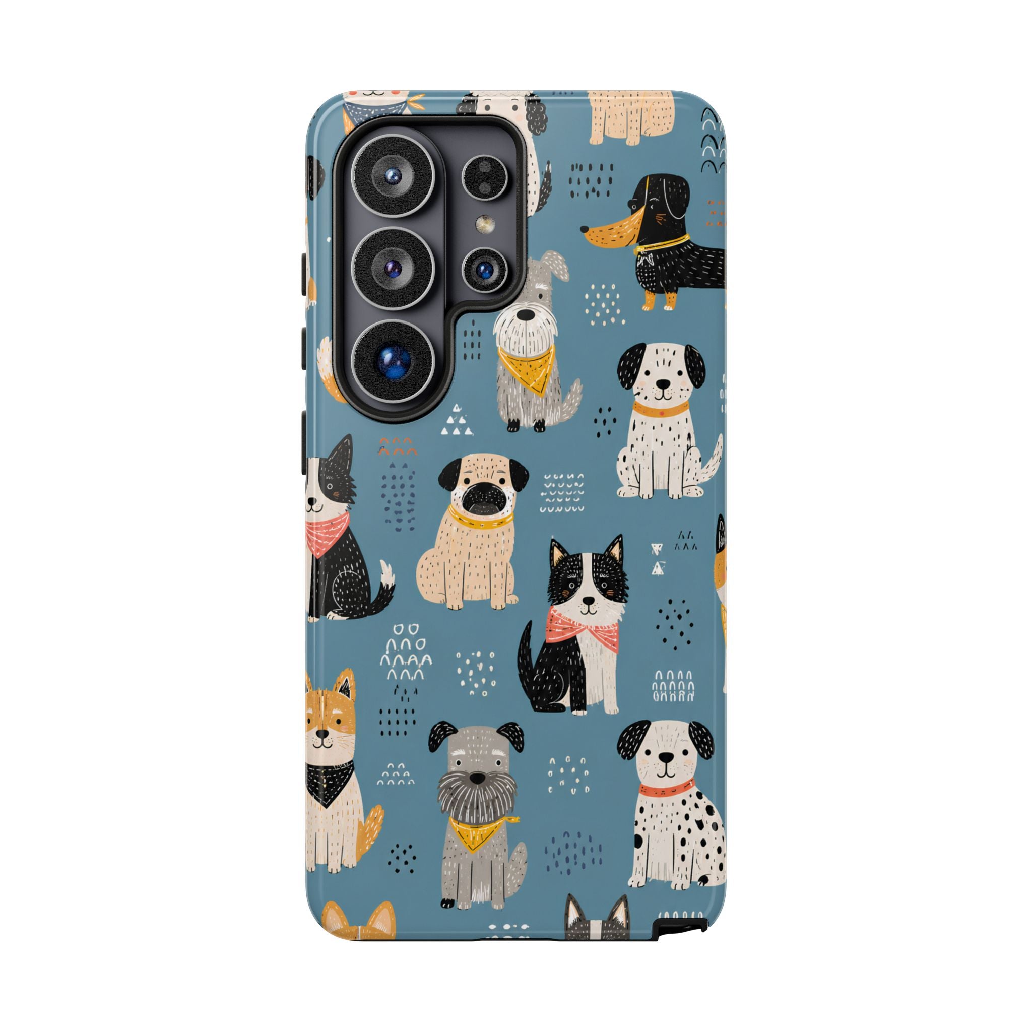Dog Lover Samsung Galaxy Phone Case | Cute Dog Pattern Cover