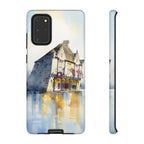 English Village Hotel Aesthetic Samsung Galaxy Phone Case
