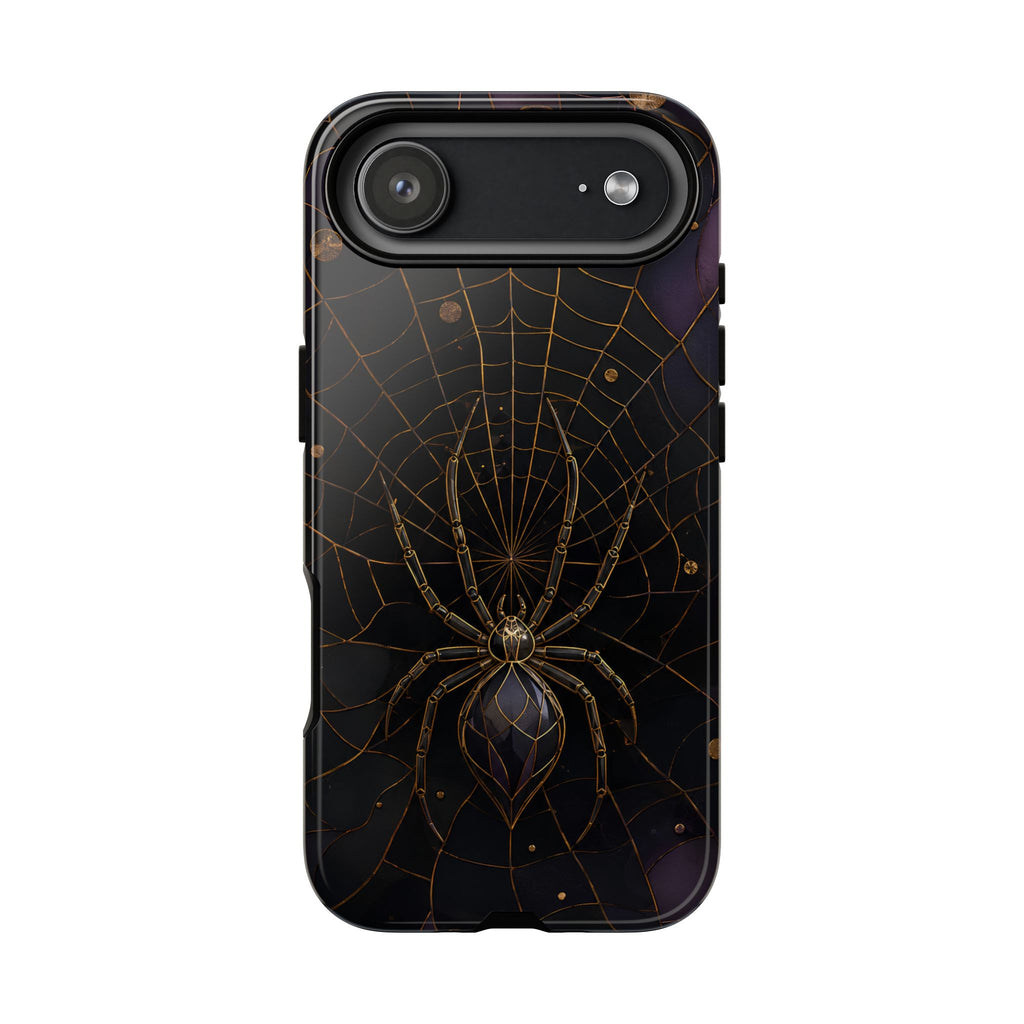 Spider Web iPhone Case | Gothic Spider Art Cover