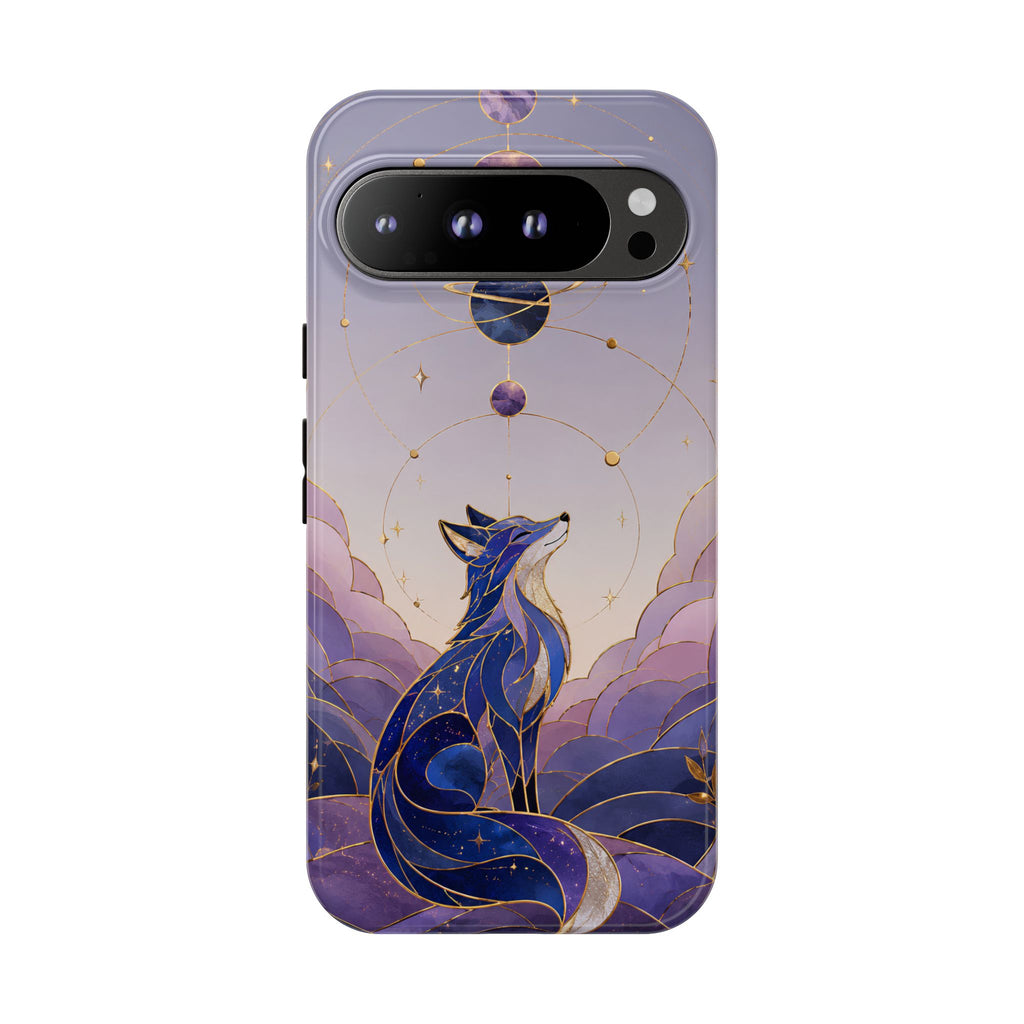 Celestial Fox Google Pixel Phone Case | Moon Fox Phone Case
