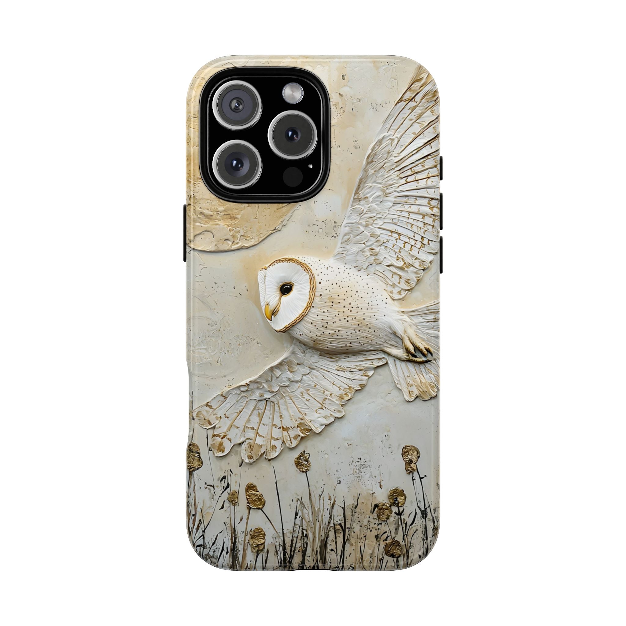 Barn Owl iPhone Case — Elegant Flying Owl Wildlife